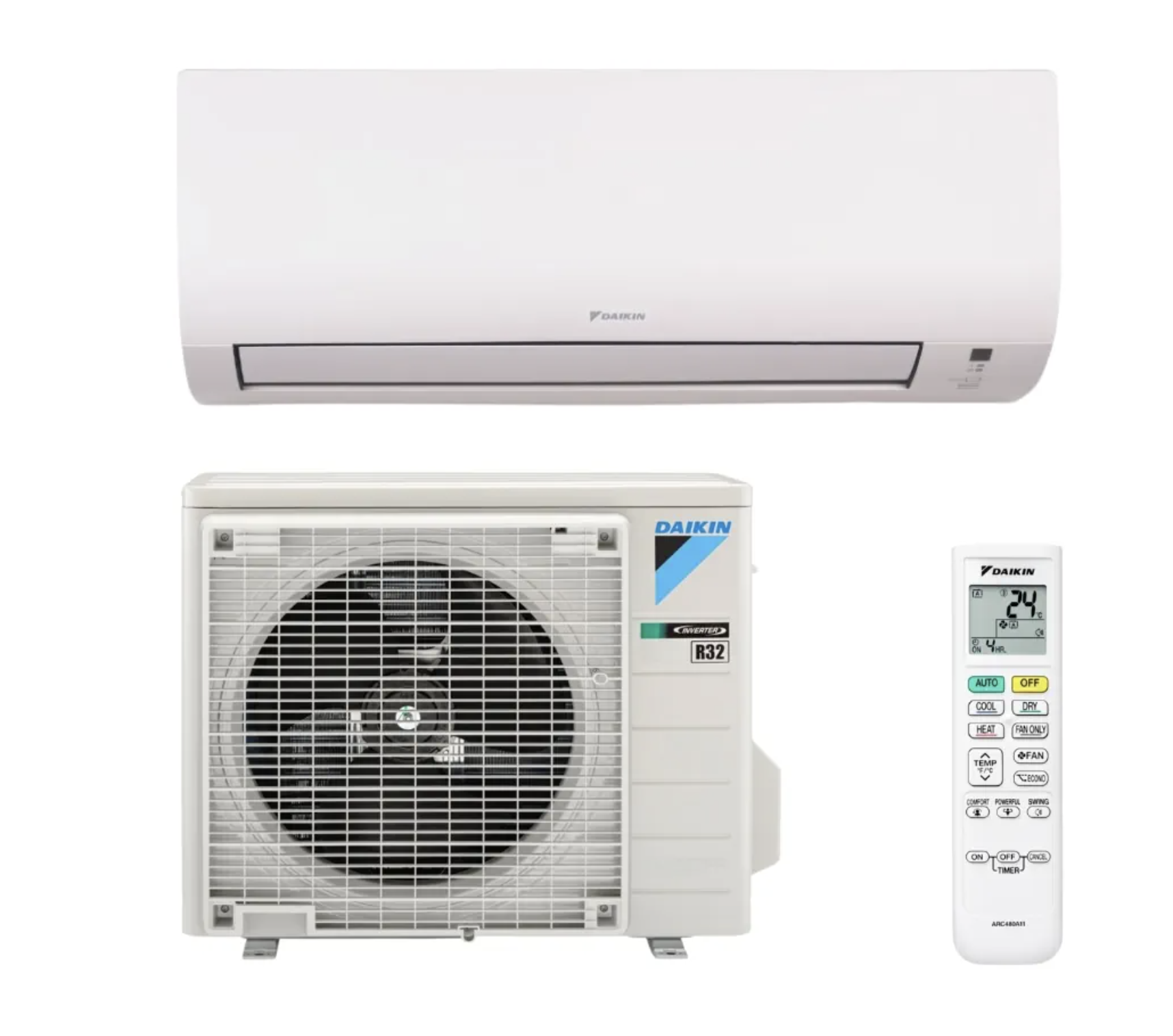 Aparat de aer conditionat Daikin Comfora Bluevolution FTXP71N-RXP71N Inverter 24000 BTU, Wi-fi, repornire automata, 5 trepte de viteza