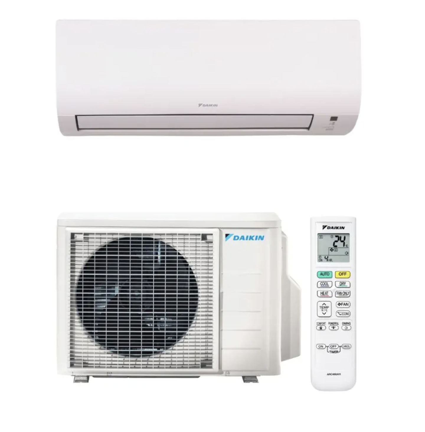 Aparat de aer conditionat Daikin Comfora Bluevolution FTXP20N-RXP20N Inverter 7000 BTU, Wi-fi, repornire automata, 5 trepte de viteza