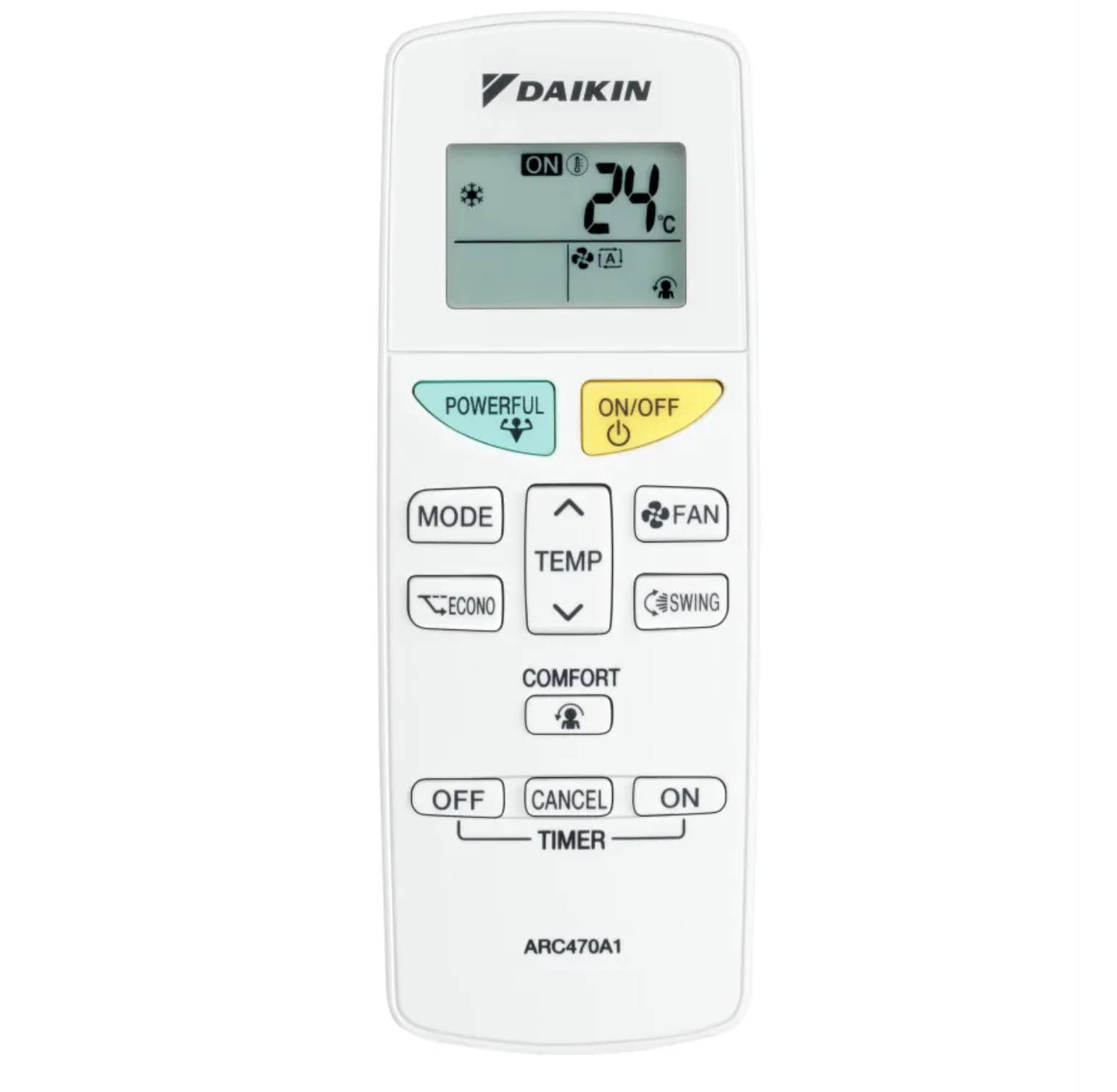Aparat de aer conditionat Daikin Sensira Bluevolution FTXF20E-RXF20F Inverter 7000 BTU, repornire automata, 5 trepte de viteza, mod putere, comutare automata racire-incalzire