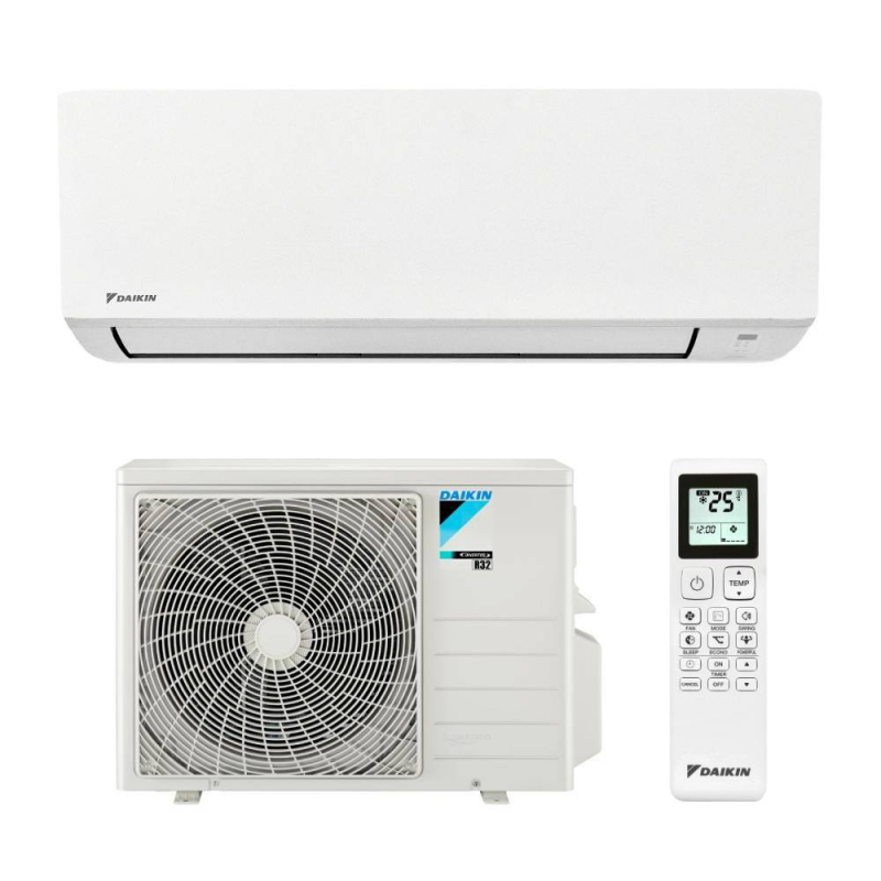 Aparat de aer conditionat Daikin Sensira Bluevolution FTXF35E-RXF35F Inverter 12000 BTU, repornire automata, 5 trepte de viteza, mod putere, comutare automata racire-incalzire