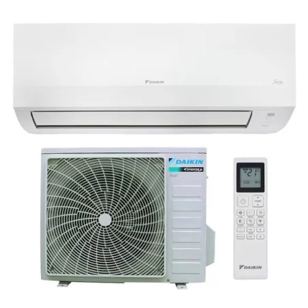 Aparat de aer conditionat Daikin Siesta ATXC25E-ARXC25E Inverter 9000 BTU, Wi-fi, repornire automata, 5 trepte de viteza, comutare automata racire-incalzire